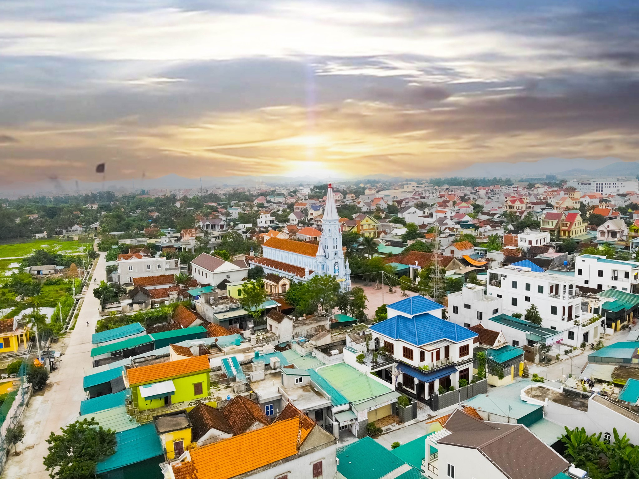 Toàn cảnh Giáo Xứ Hội Nguyên